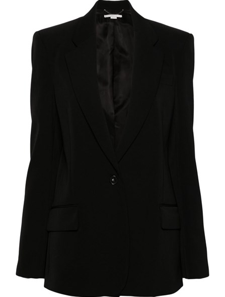 STELLA MC CARTNEY - Single-breasted wool blazer