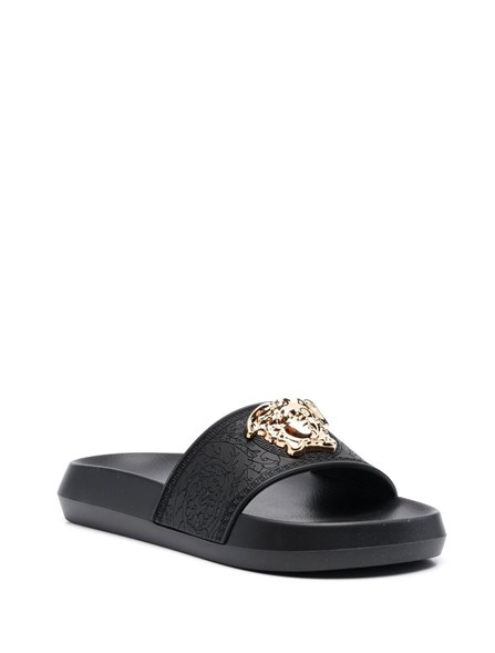 Versace deals rubber sandals