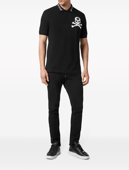 PHILIPP PLEIN PRINTED POLO SHIRT Dante5 SADCMTK6876PTE003N02