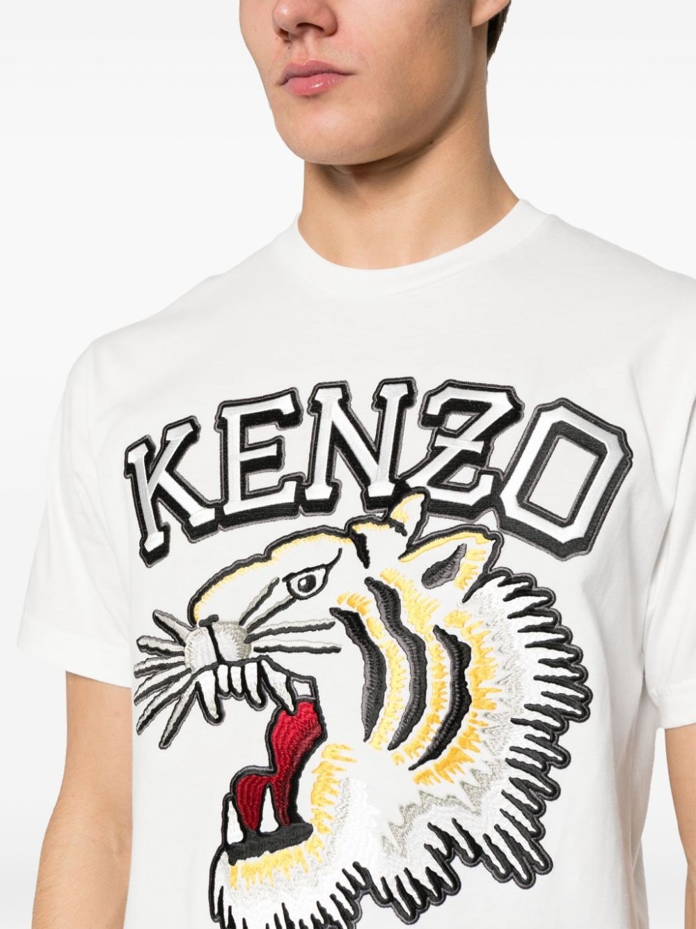 KENZO EMBROIDERY T-SHIRT | Dante5.com FE55TS1874SG02