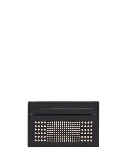ALEXANDER MCQUEEN - CARD HOLDER WITH STUDS