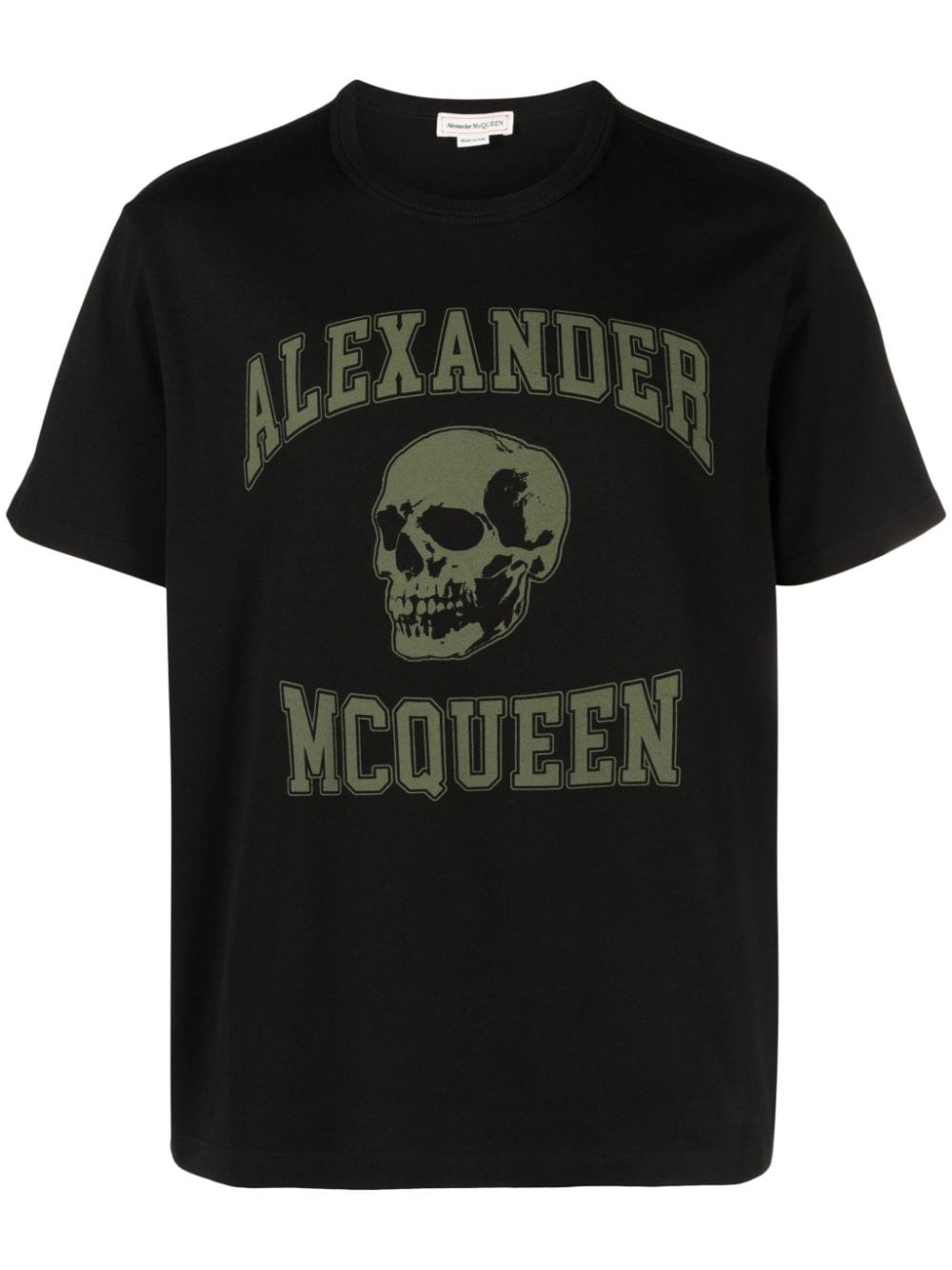 Shop Alexander Mcqueen T-shirt Logo In Black  
