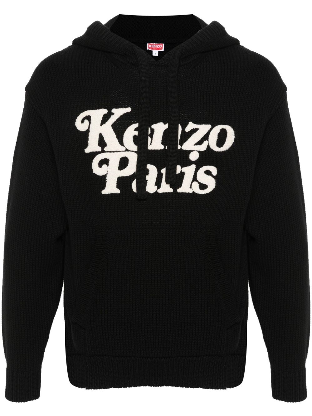 Shop Kenzo ' Paris' Sweater In Black