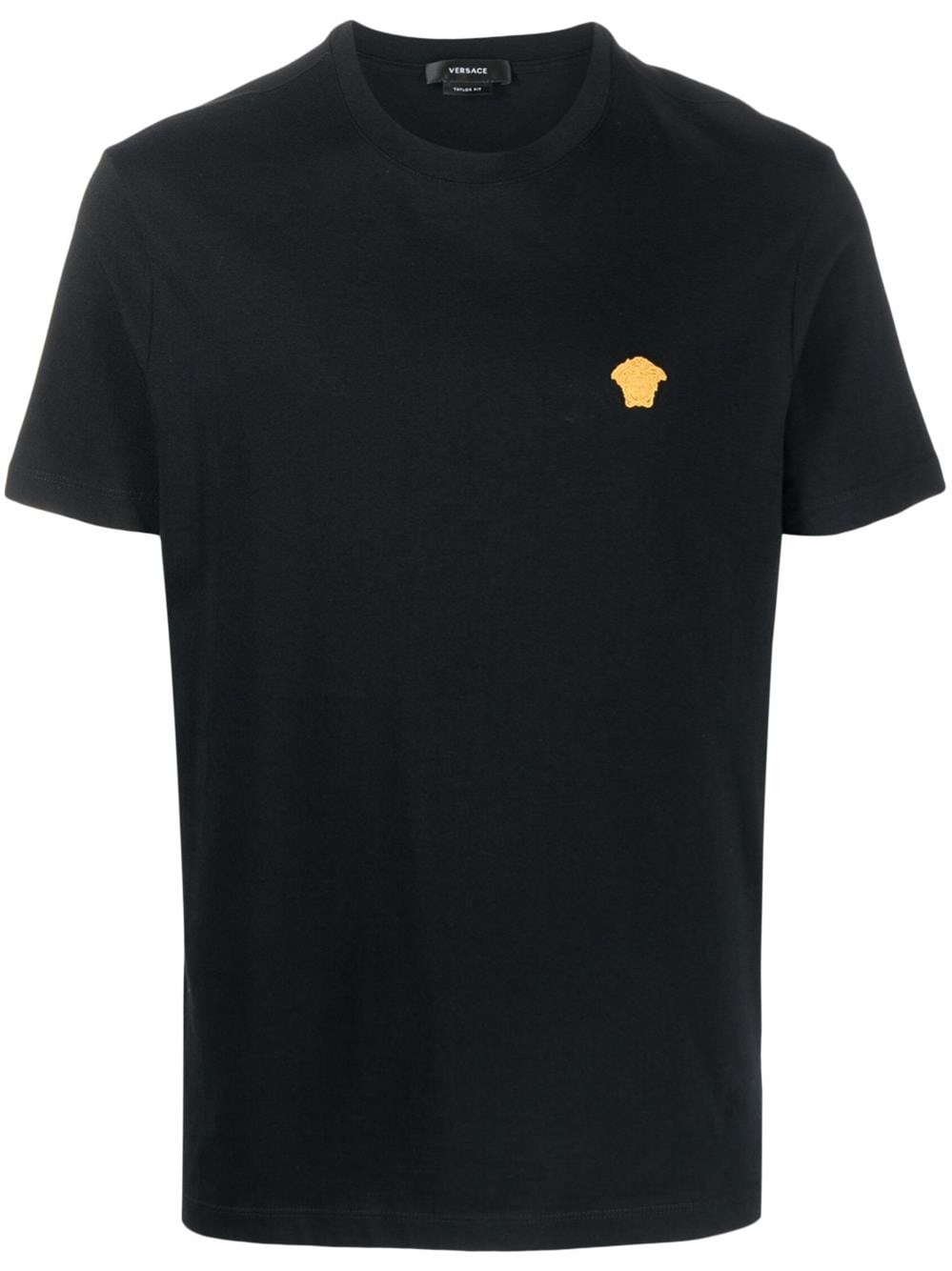 Shop Versace T-shirt Logo In Black  