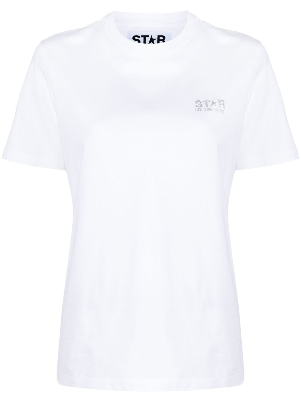 Golden Goose Star Ws Regular T-shirt In White