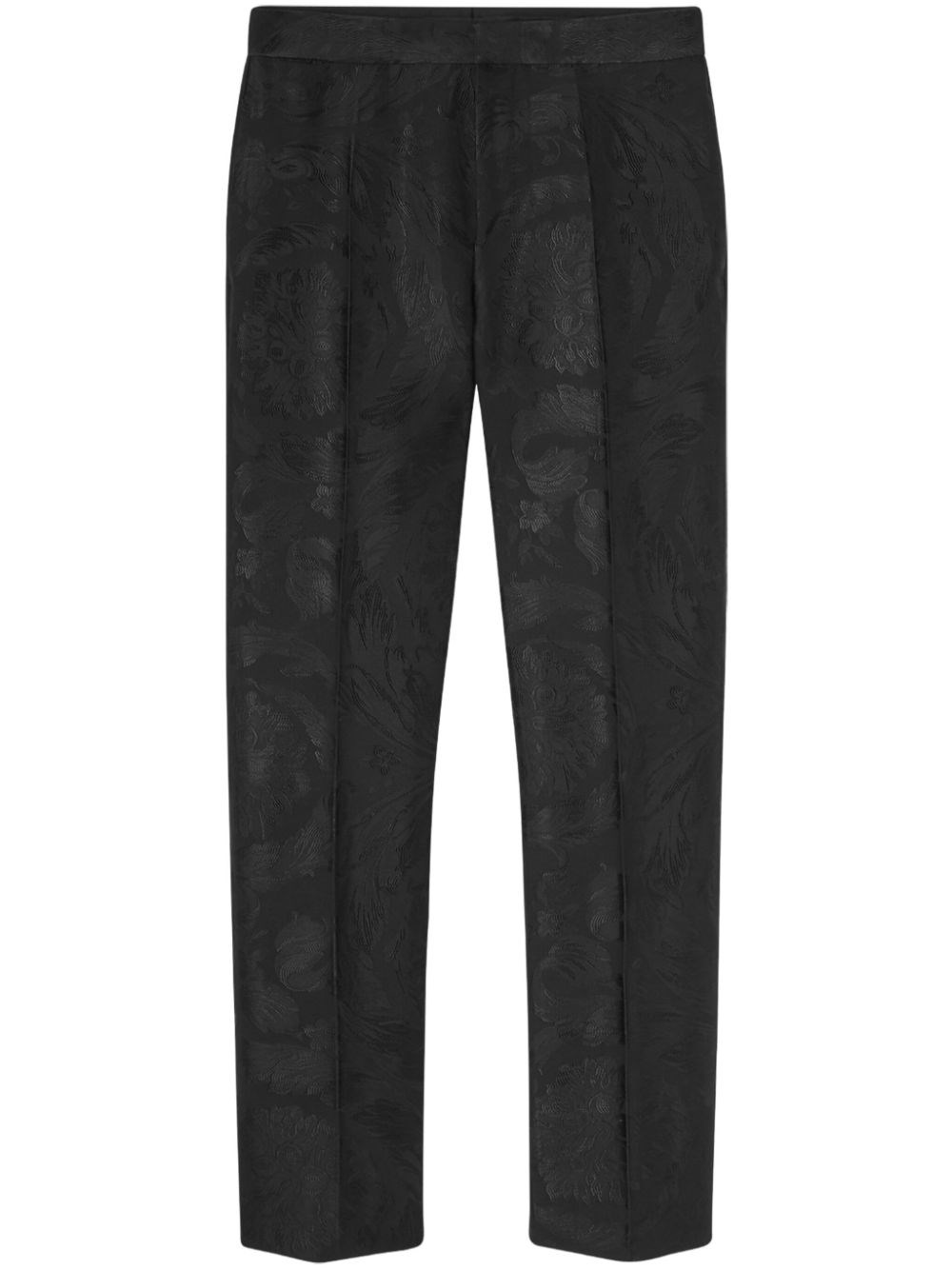 Versace Tailored Pants In Black  