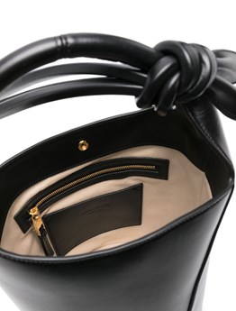 JACQUEMUS Le Petit Tourni leather bucket bag | Dante5.com