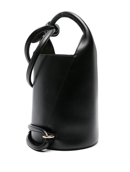 JACQUEMUS Le Petit Tourni leather bucket bag | Dante5.com