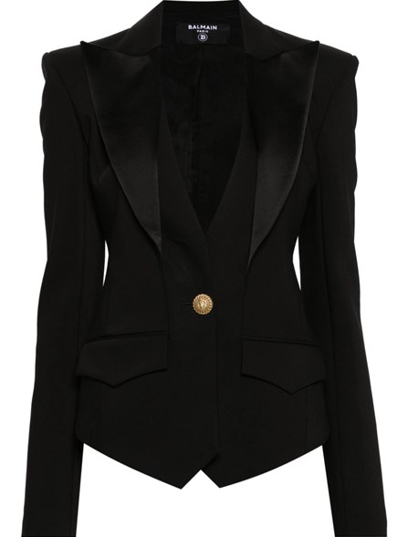 BALMAIN Single-breasted blazer | Dante5.com CF1SI495ME55EAP