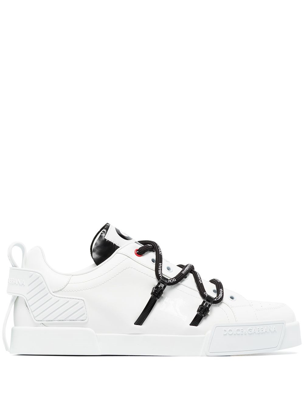 Shop Dolce & Gabbana 'portofino' Sneakers In ホワイト