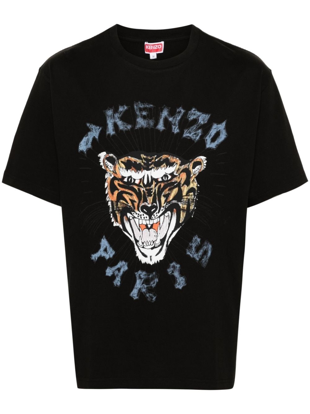 Shop Kenzo 'tiger' T-shirt In Black  