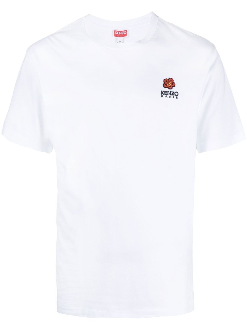 Kenzo Logo T-shirt In White