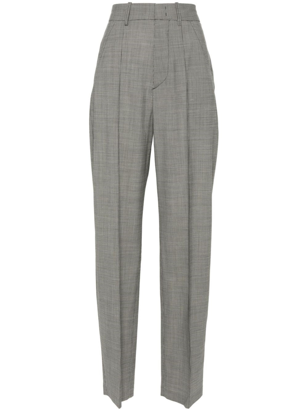 Isabel Marant Stretch Wool Pants In Gray