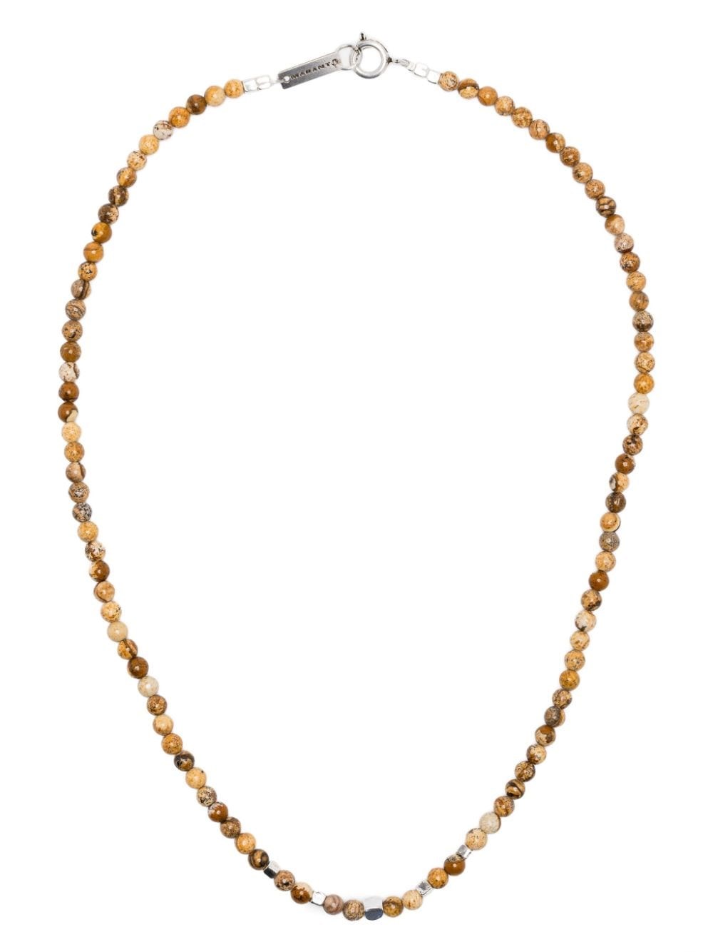 Shop Marant Necklace In Neutrals