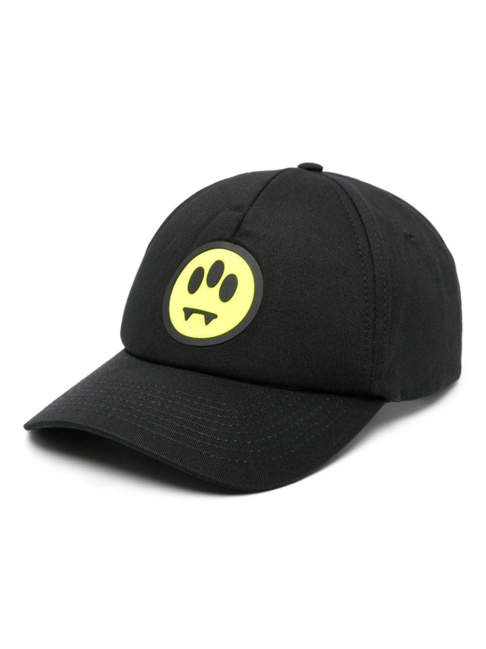 Shop Barrow Logo Hat In Black  