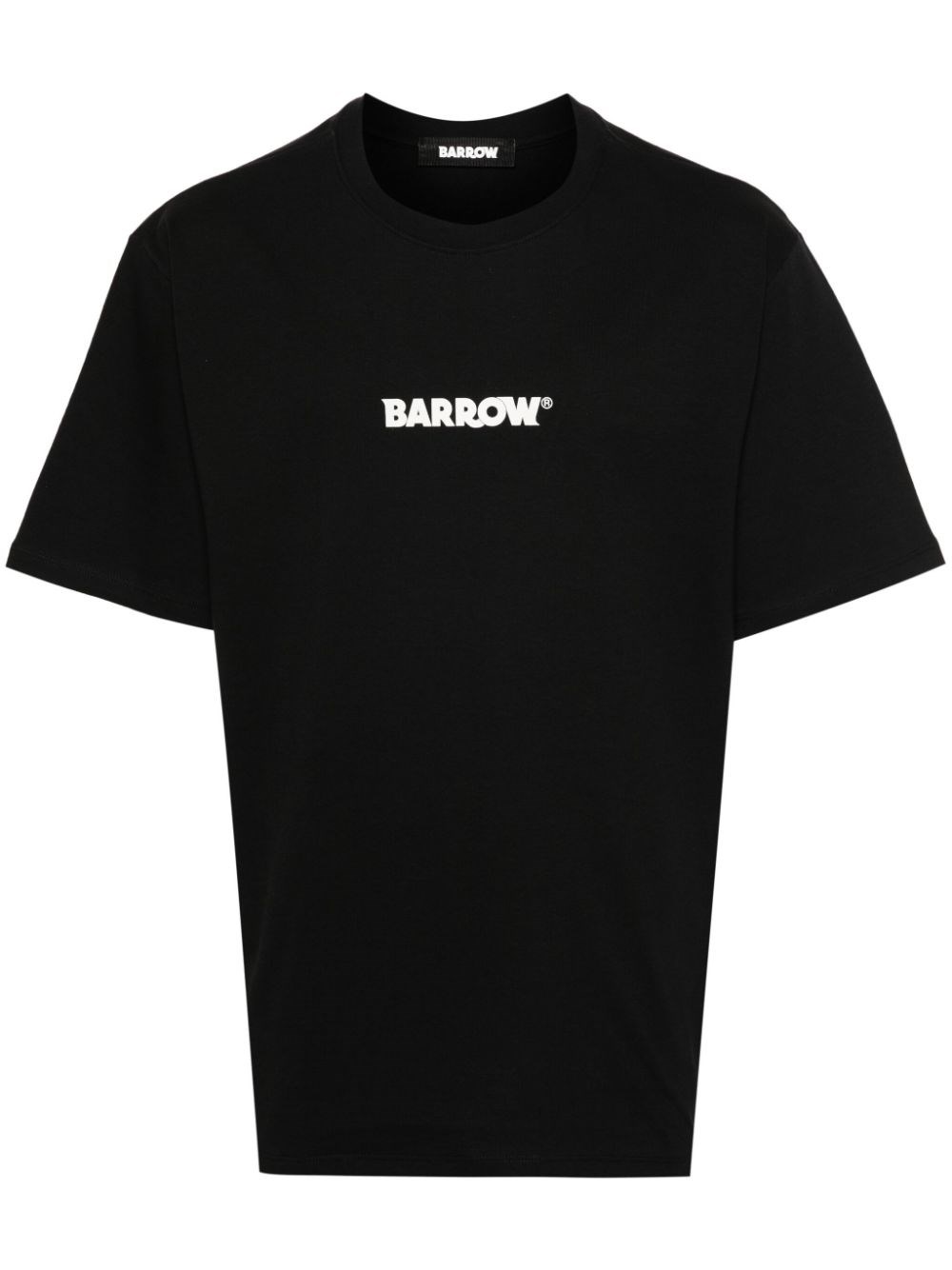 Shop Barrow Oversized Print T-shirt In Black  