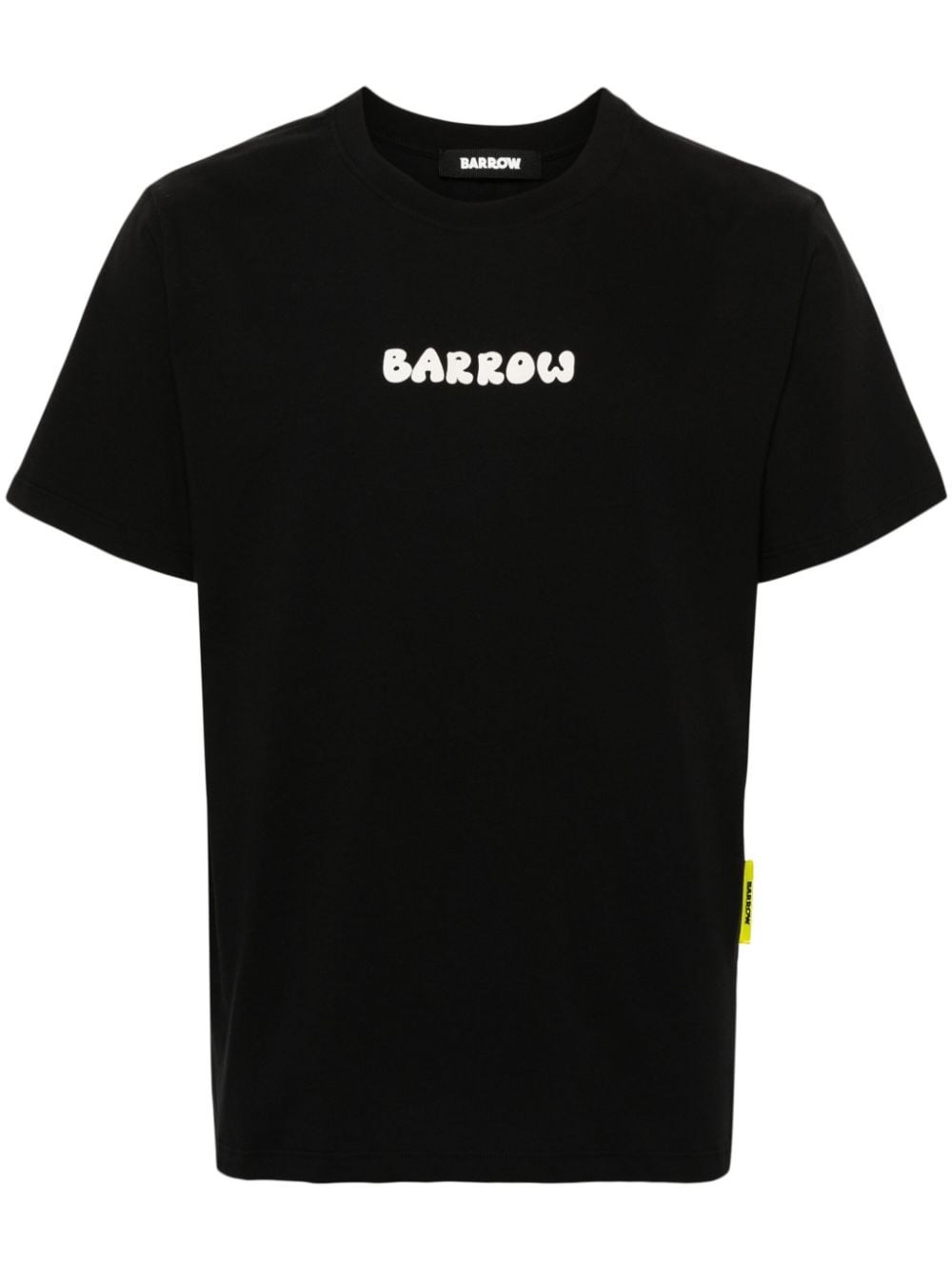 Shop Barrow Printed T-shirt In Black  