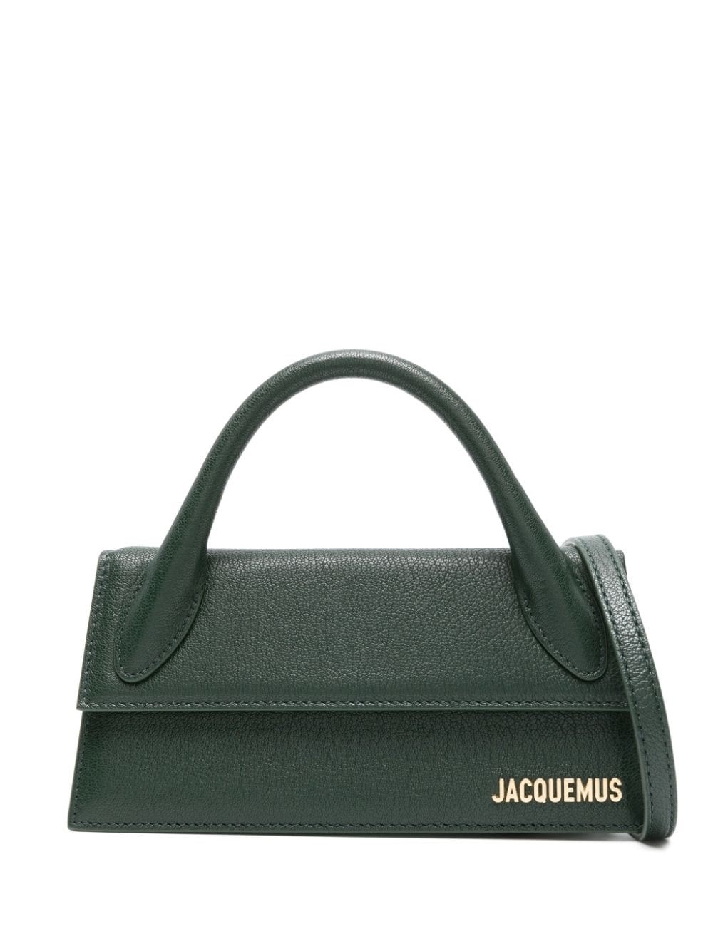 Shop Jacquemus "le Chiquito Long" Bag In Green