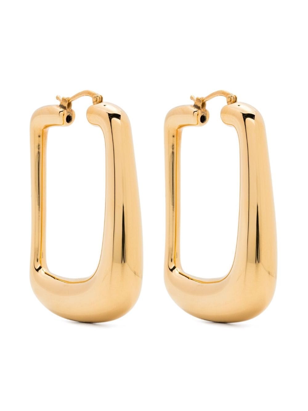 Jacquemus 'j' Earrings In Gold