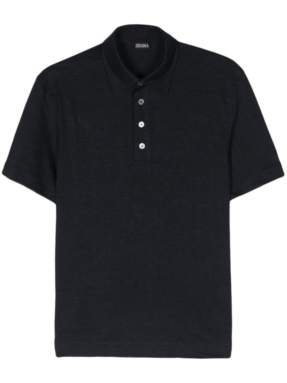 Zegna Polo In Blue
