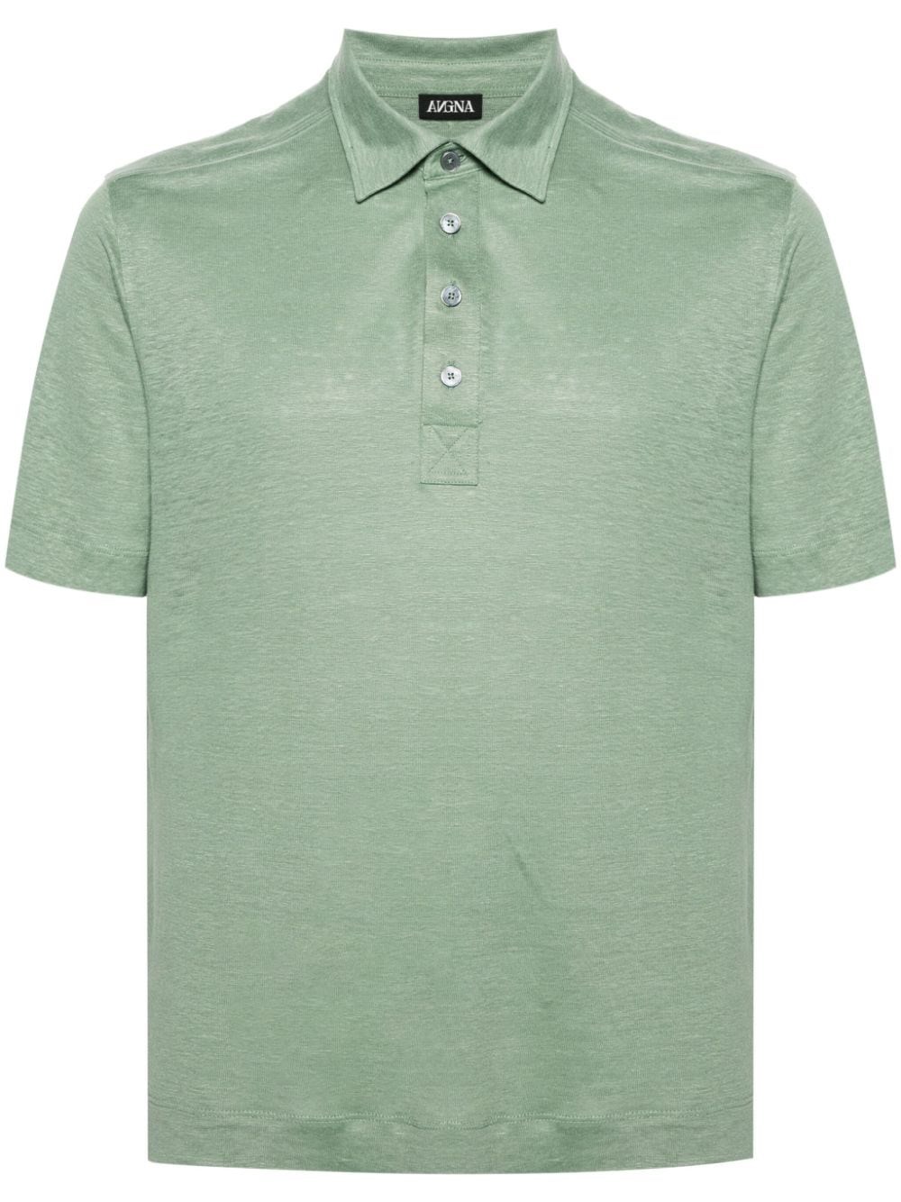 Zegna Polo In Green