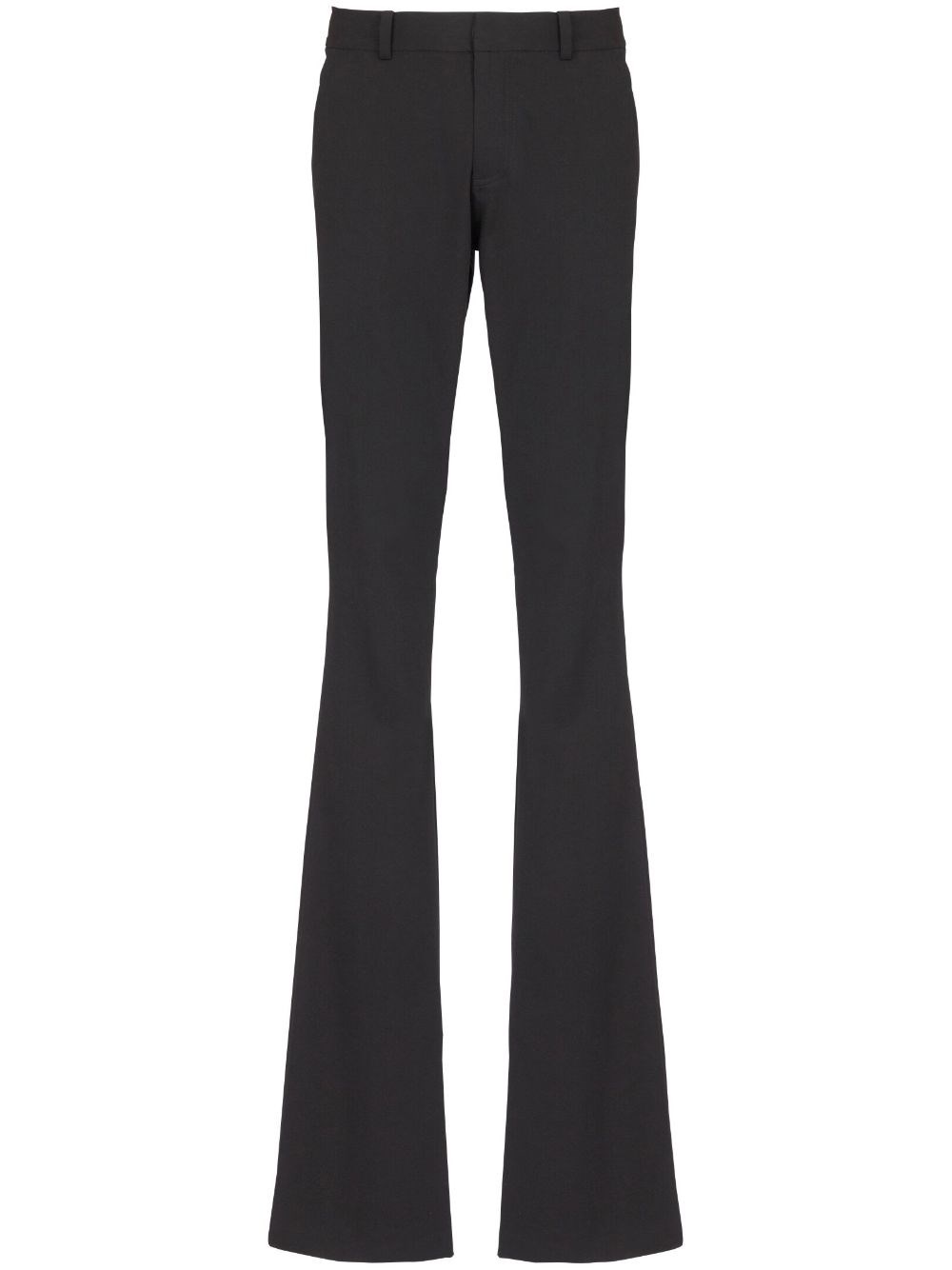Shop Balmain Tailored Trousers In ブラック