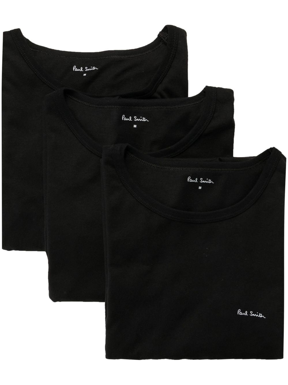 Shop Paul Smith T-shirt (3-pack) In ブラック