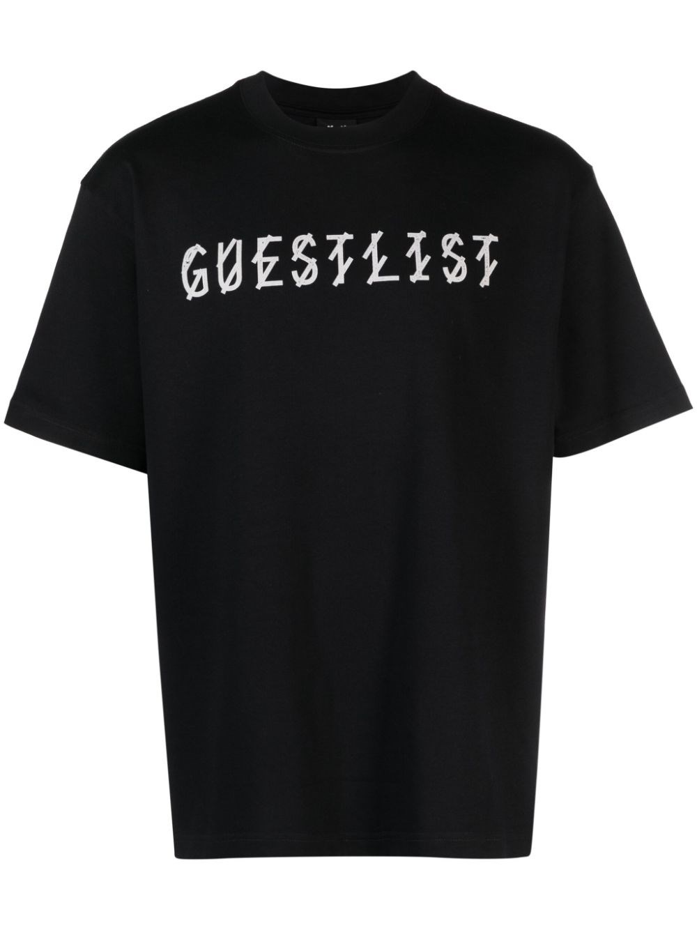 44 Label Group Cotton T-shirt In Black  