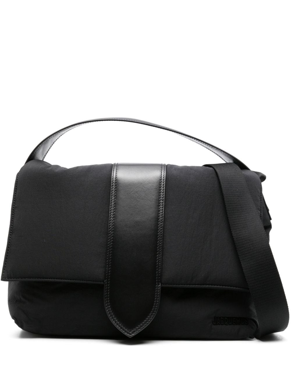Shop Jacquemus 'le Bambino' Messenger Bag In Black  
