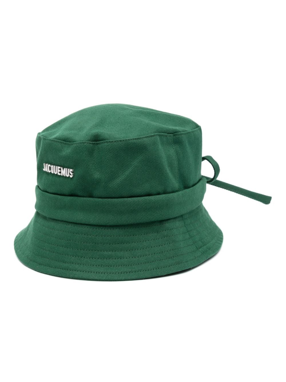 Shop Jacquemus 'le Bob Gadjo' Hat In Green