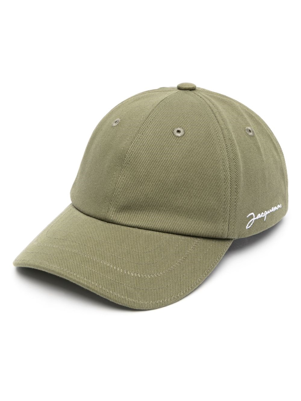 Shop Jacquemus 'le Casquette' Hat In Green