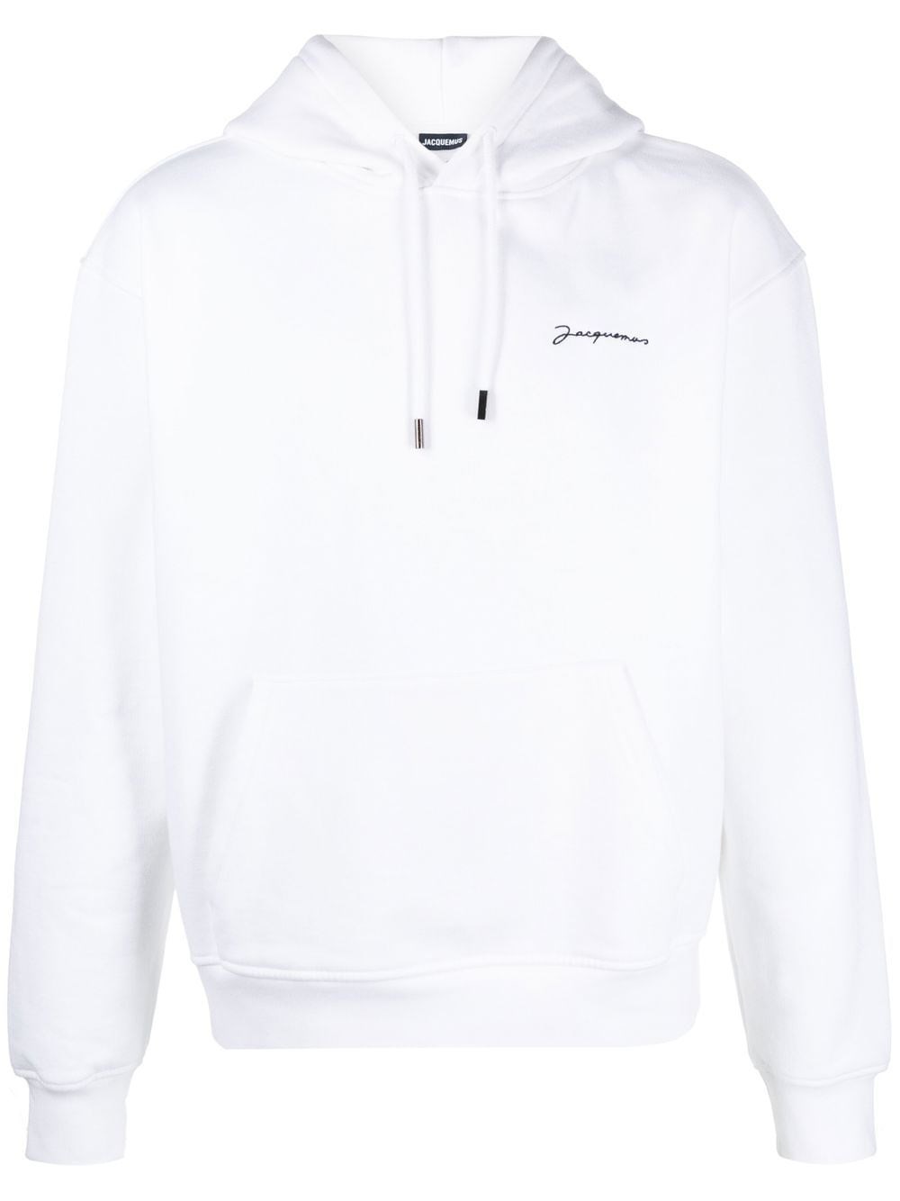 Shop Jacquemus Logo Sweatshirt In White