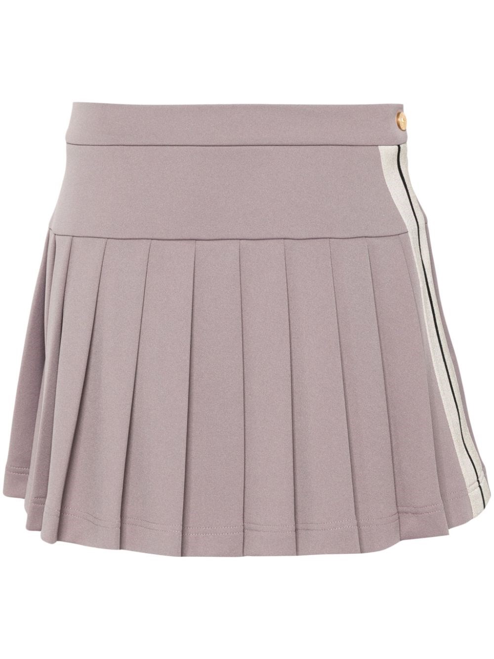 Shop Palm Angels Pleated Skirt In Purple
