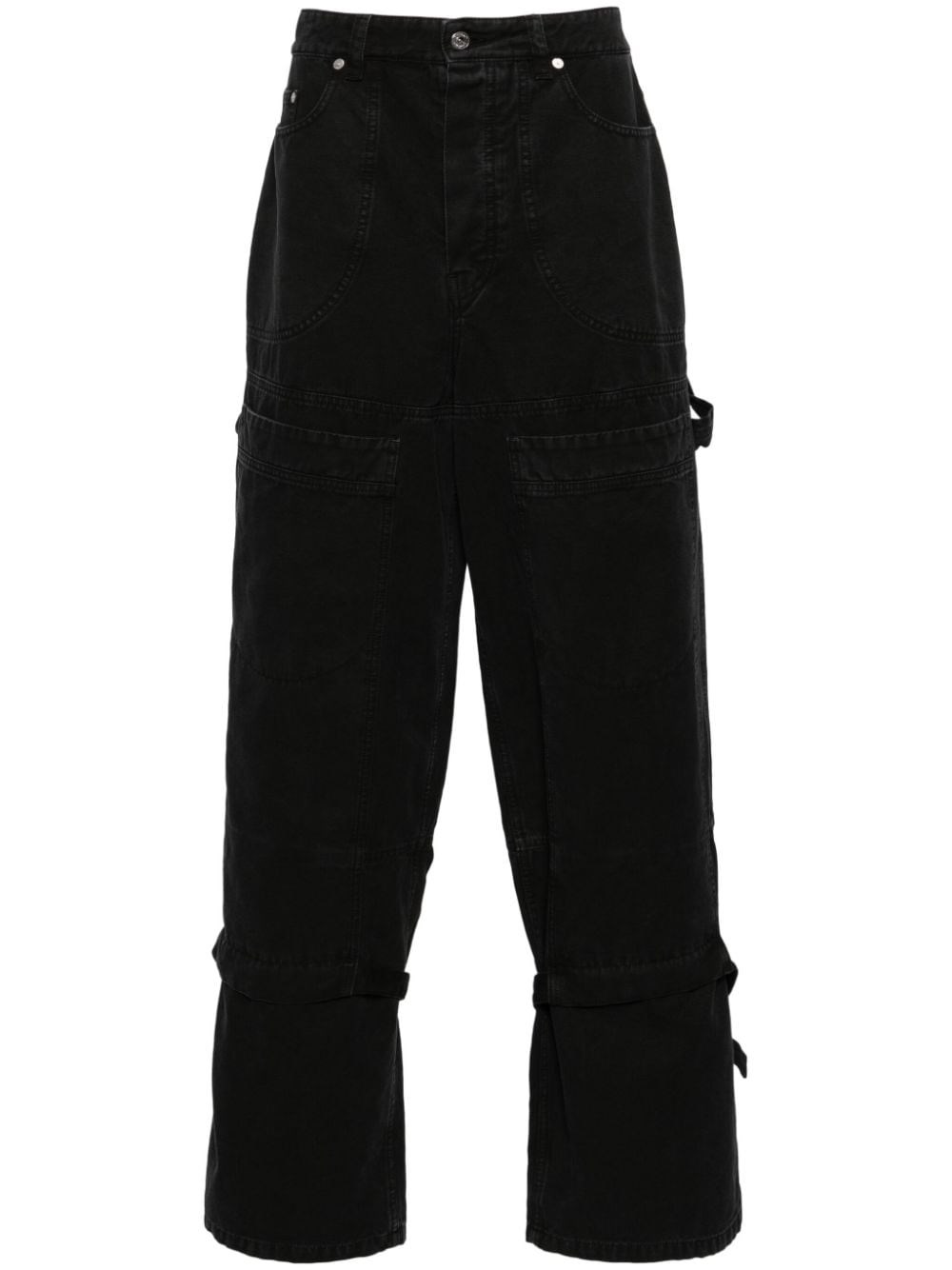 Shop Off-white 'carpenter' Jeans In Black  