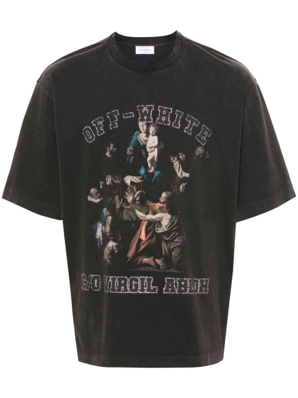 Shop Off-white 'mary Skate' T-shirt In Black  