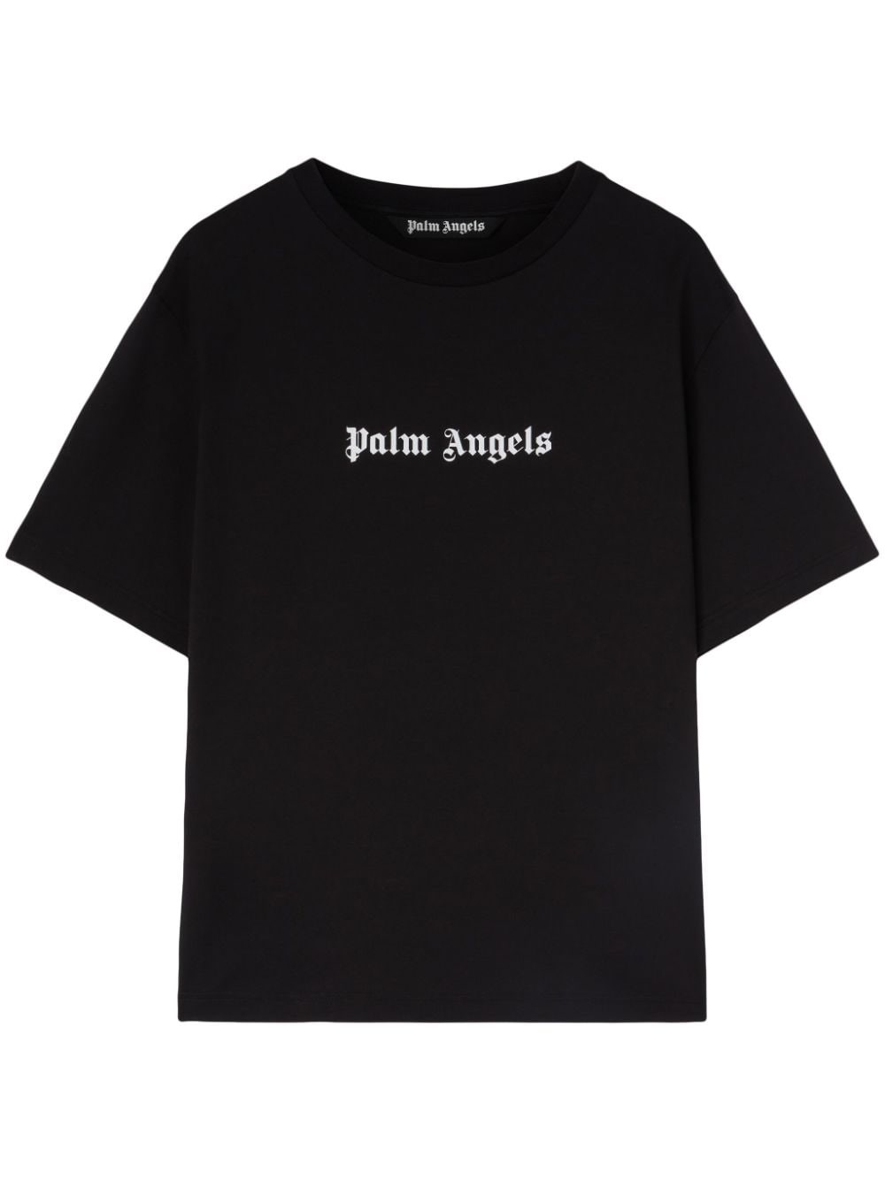 Shop Palm Angels T-shirt Logo In Black  