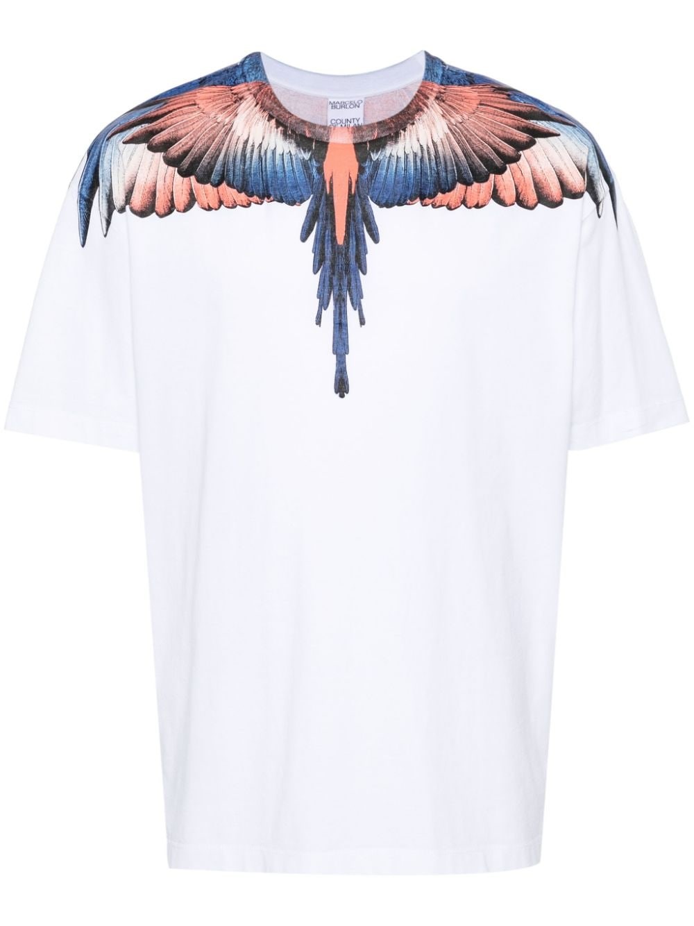 Shop Marcelo Burlon County Of Milan 'wings' T-shirt In ホワイト