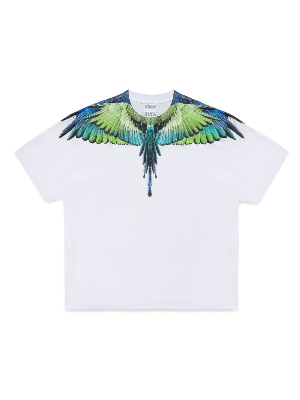 Shop Marcelo Burlon County Of Milan 'wings' T-shirt In White