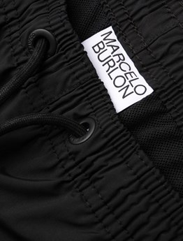 MARCELO BURLON COUNTY OF MILAN - LOGO SEA SHORTS
