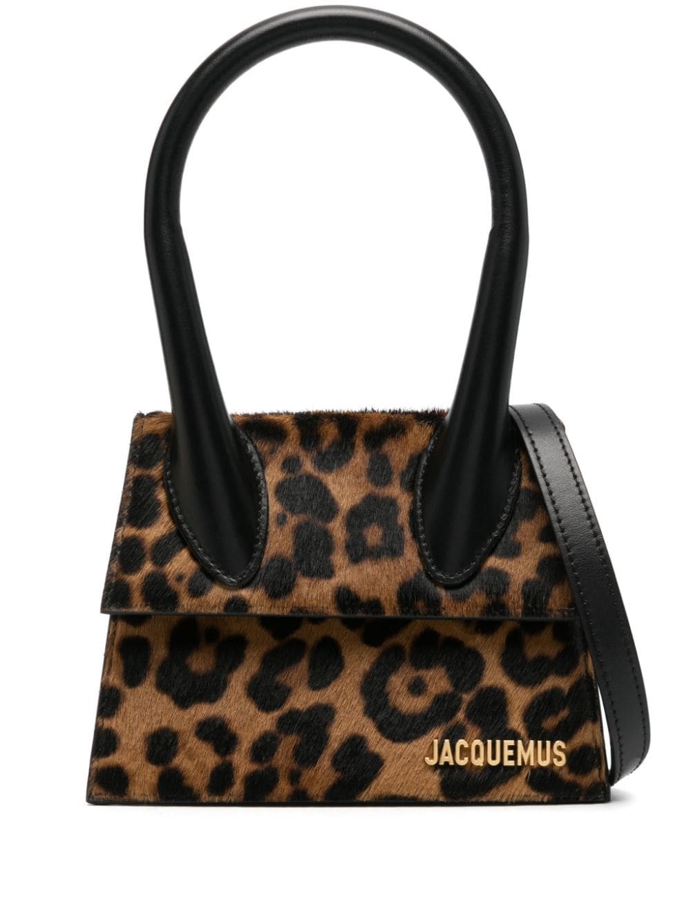 Shop Jacquemus "le Chiquito Moyen" Bag In Brown