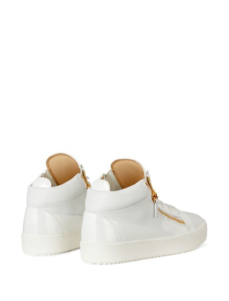 Zanotti bianche e oro top