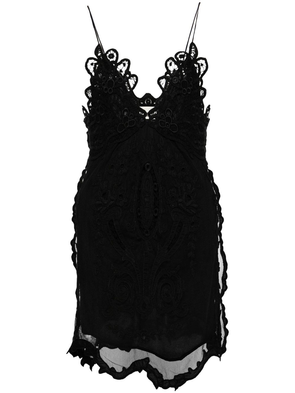 Isabel Marant Guipure Lace Dress In Black