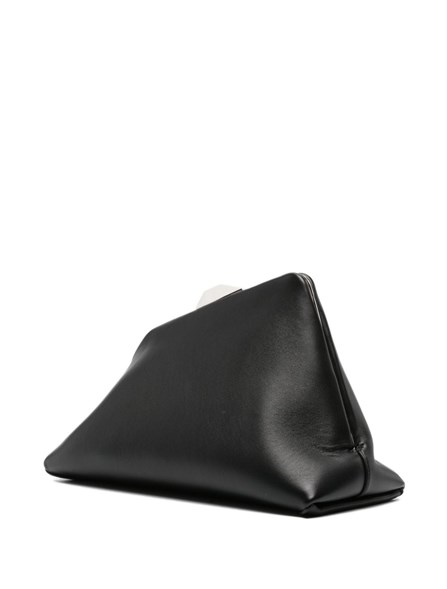 THE ATTICO - 'DAY OFF' LEATHER SHOULDER BAG