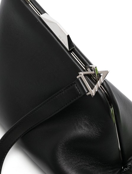 THE ATTICO - 'DAY OFF' LEATHER SHOULDER BAG