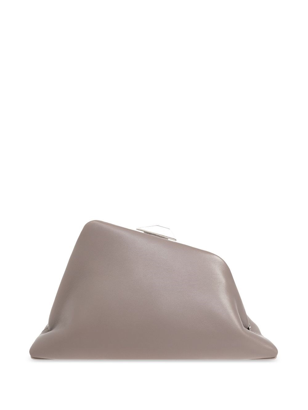 Attico Day Off Shoulder Bag In Brown