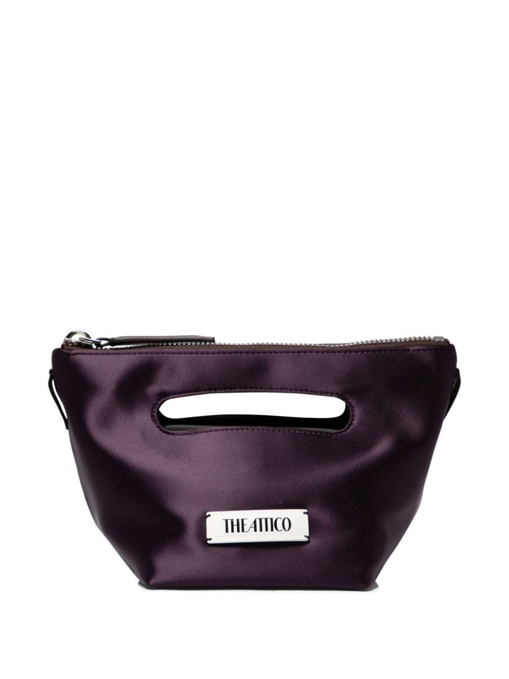 Shop Attico 'via Dei Giardini 30'' Tote Bag In Purple