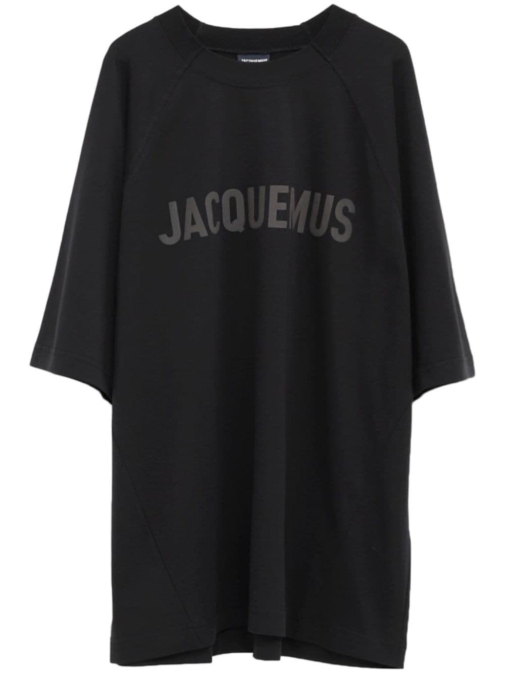 Shop Jacquemus T-shirt Logo In Black  