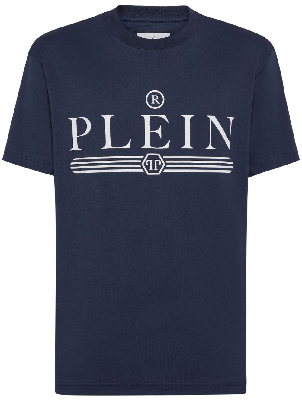 Shop Philipp Plein T-shirt Logo In Blue