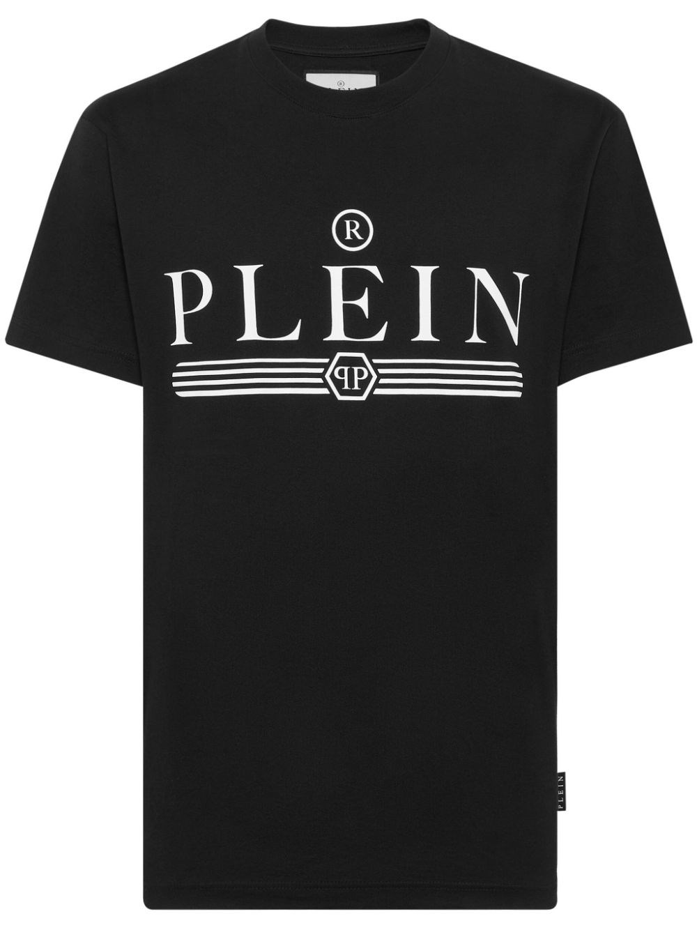 Shop Philipp Plein T-shirt Logo In Black  