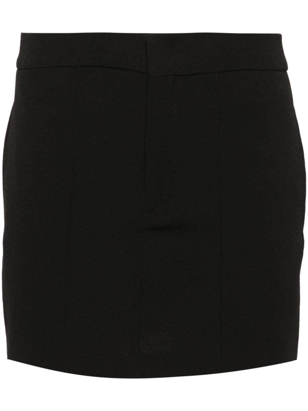 Shop Isabel Marant Crepe Skirt In Black  